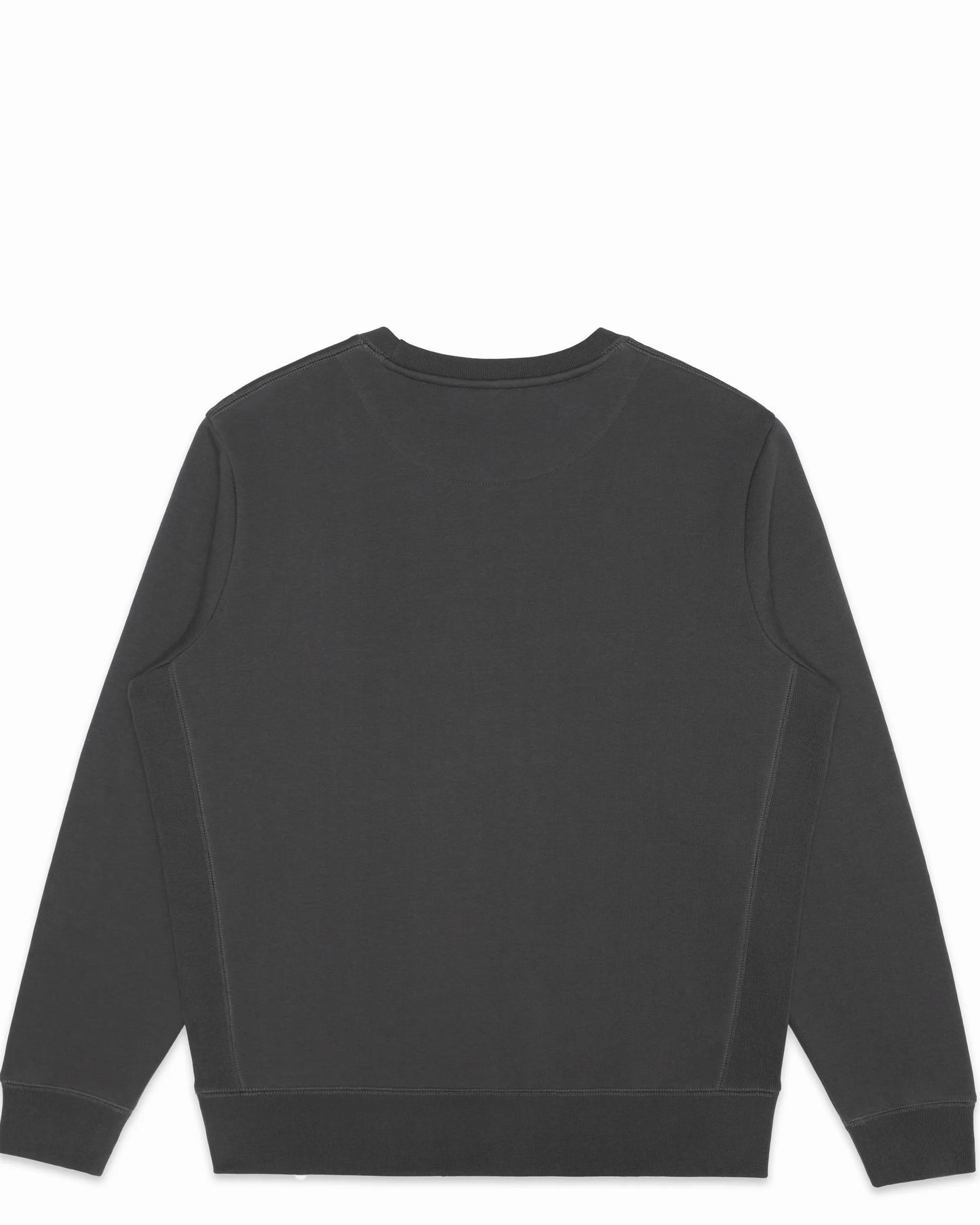 Organic Brushed Cotton Crewneck - Midweight 12oz Slate - Rose & Rae