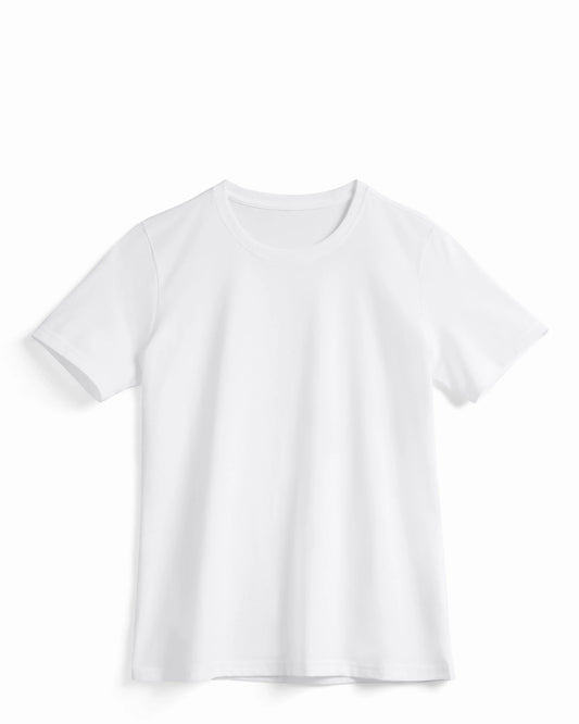 Women's SUPIMA® Cotton T-Shirt, White - Rose & Rae Threads