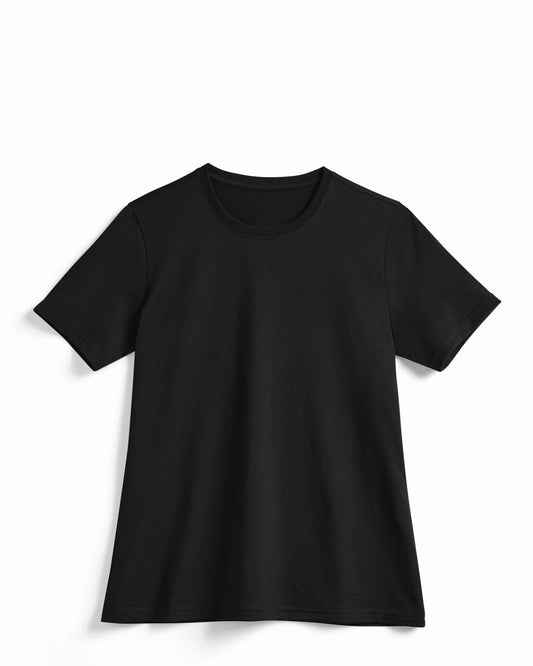 Women's SUPIMA® Cotton T-Shirt, Black - Rose & Rae Threads