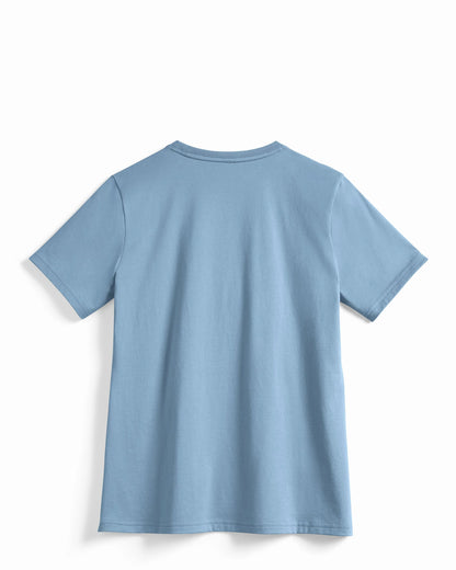 Women's SUPIMA® Cotton T-Shirt, Cloudy Blue - Rose & Rae Threads