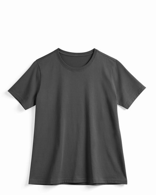 Women's SUPIMA® Cotton T-Shirt, Slate - Rose & Rae Threads