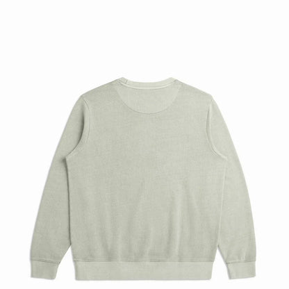 Organic Cotton French Terry Crewneck - Midweight 10oz Sage - Rose & Rae Threads