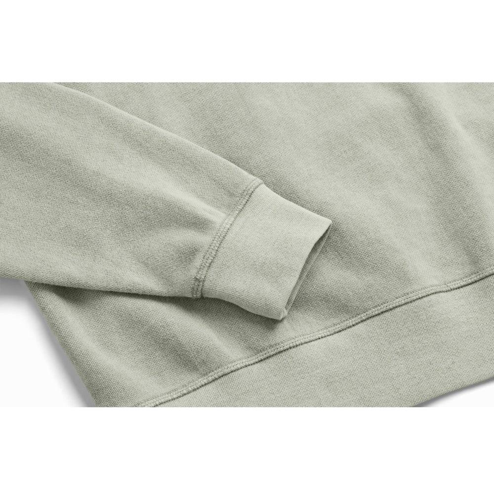 Organic Cotton French Terry Crewneck - Midweight 10oz Sage - Rose & Rae Threads
