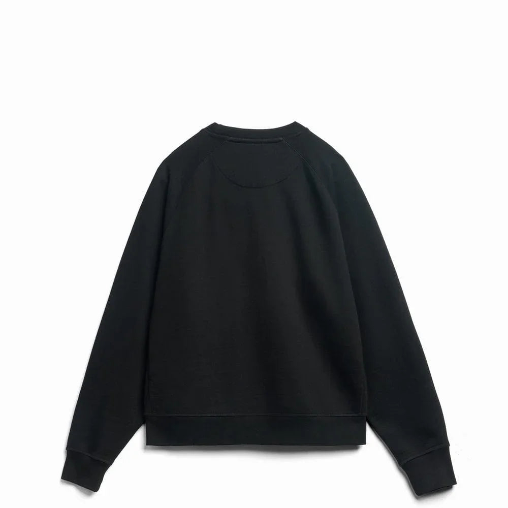 Organic Cotton French Terry Crewneck - Heavyweight 15oz Black - Rose & Rae Threads