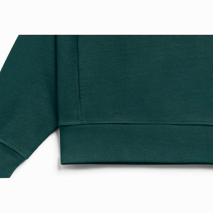 Organic Cotton French Terry Crewneck Heavyweight 15oz Ivy - Rose & Rae Threads
